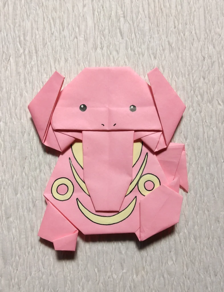 ベロリンガ折り紙