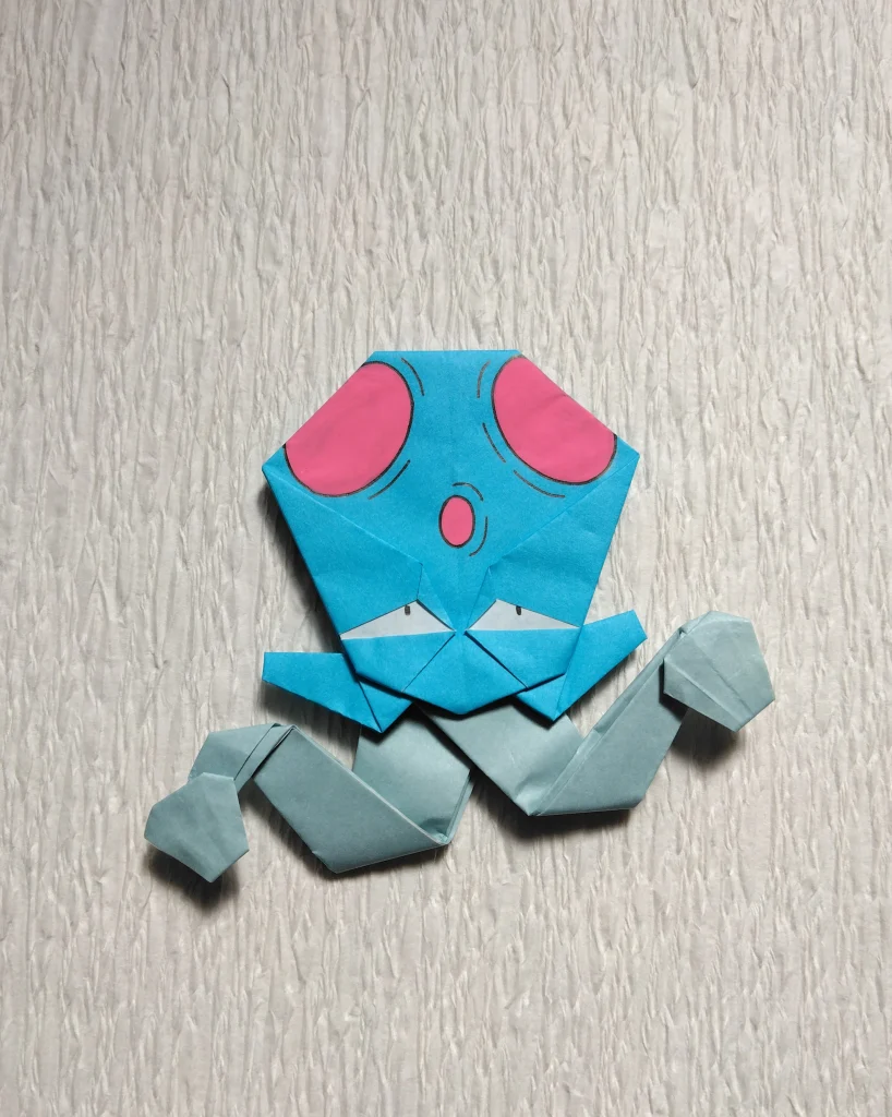 折り紙メノクラゲ