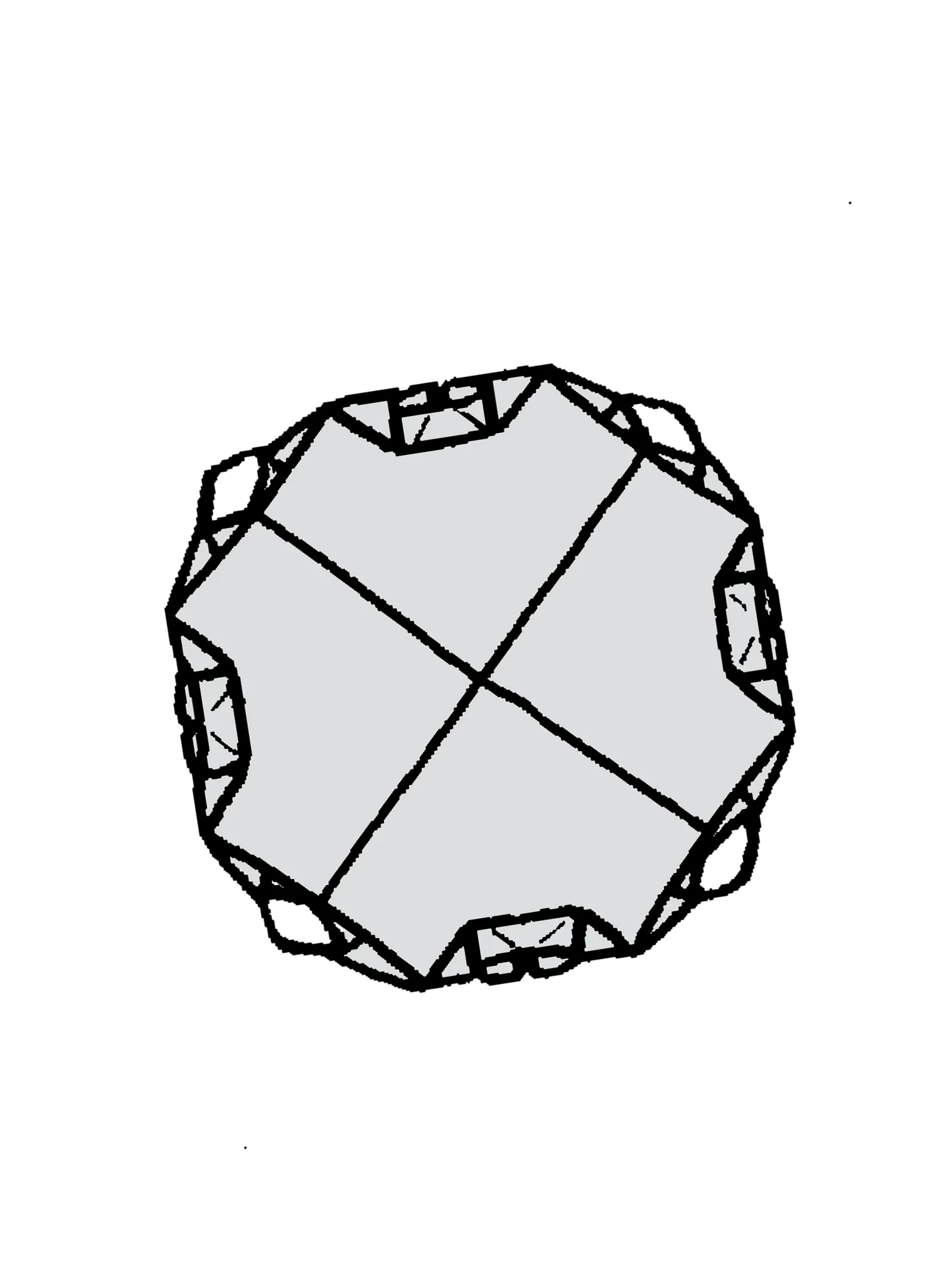 ドガース初号できあがり図