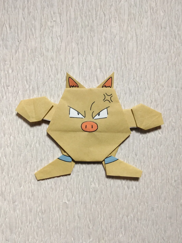 折り紙オコリザル