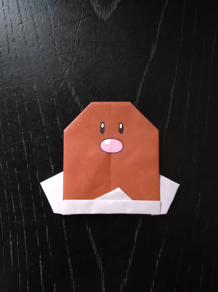 ディグダ折り紙