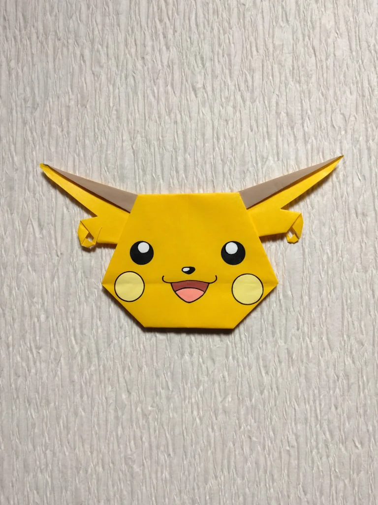 折り紙ライチュウ
