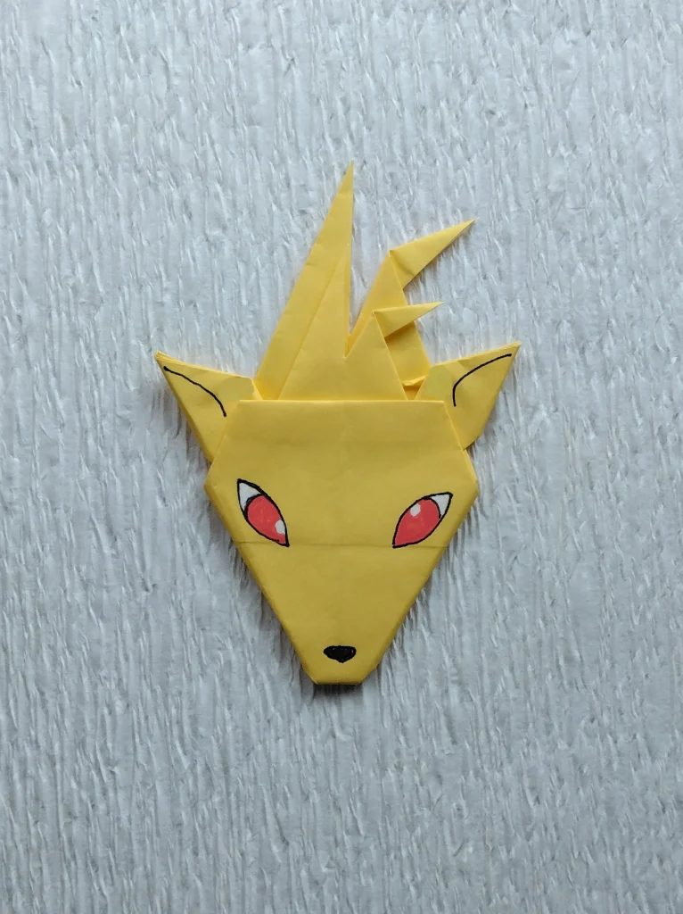 折り紙キュウコン