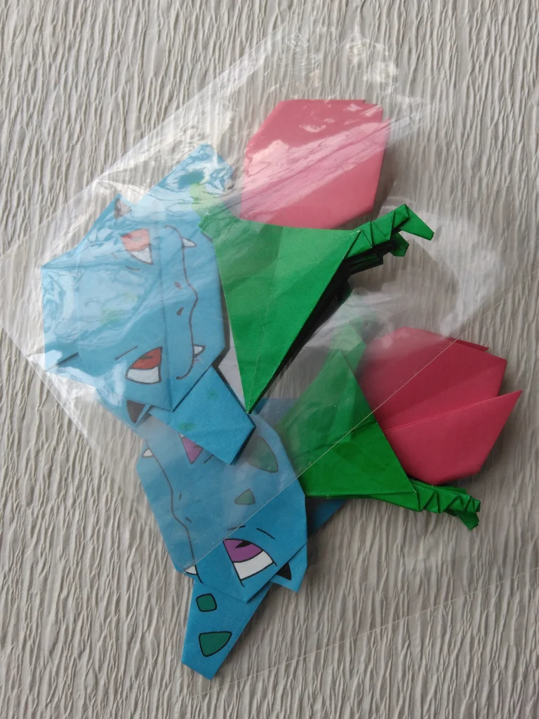 透明袋で保管