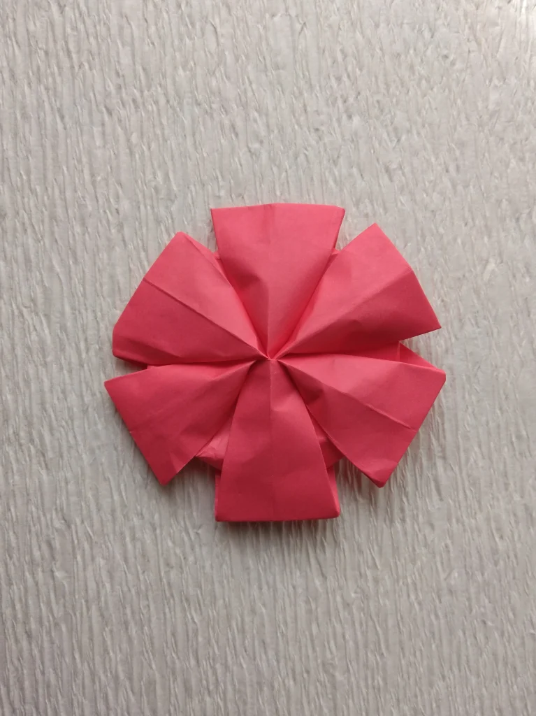 はなびらの先端を矩形にした場合