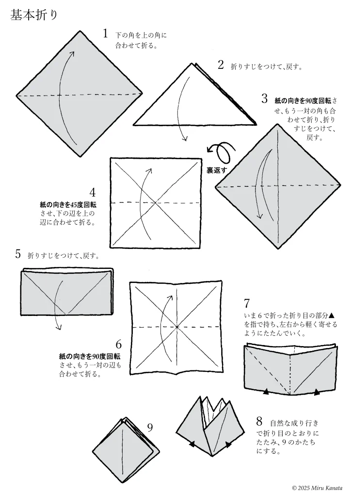 基本折り1