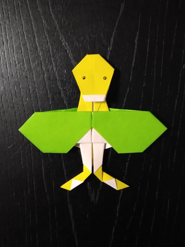 マダツボミ(2号改訂版)折り紙