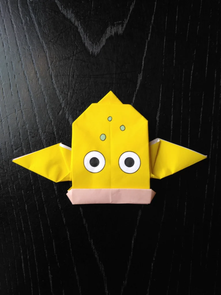 ウツドン折り紙(初号)