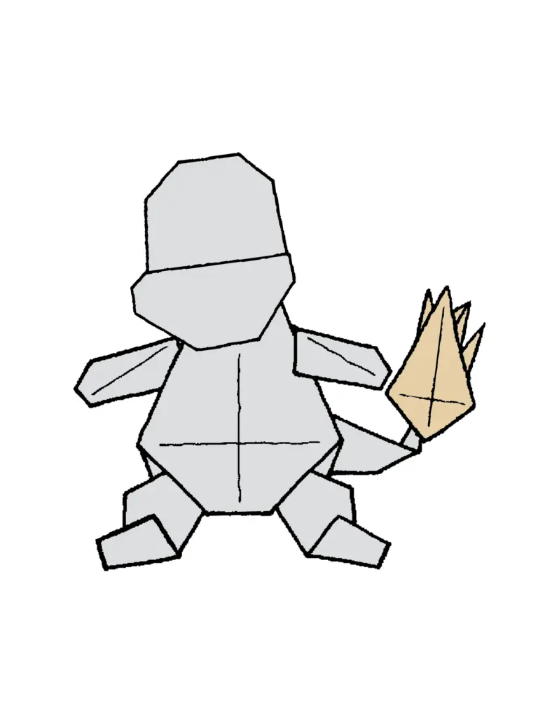 ヒトカゲ3号できあがり図