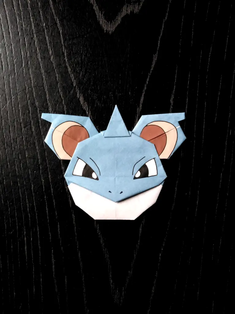 ニドクイン折り紙