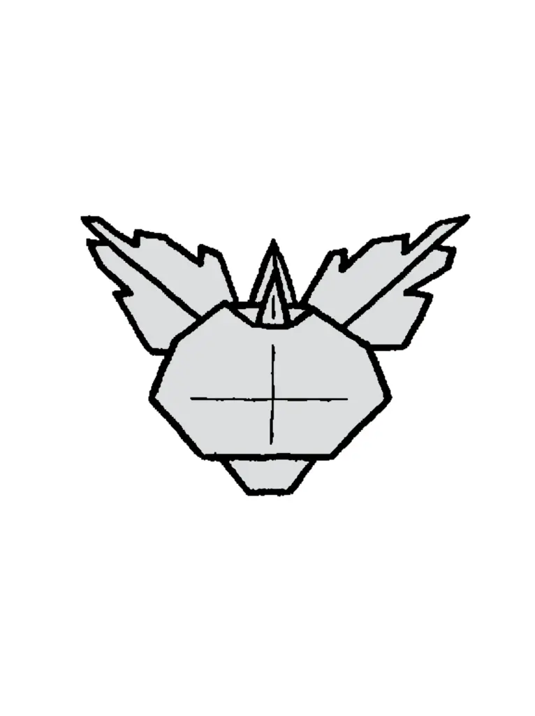 ニドラン(m)できあがり図