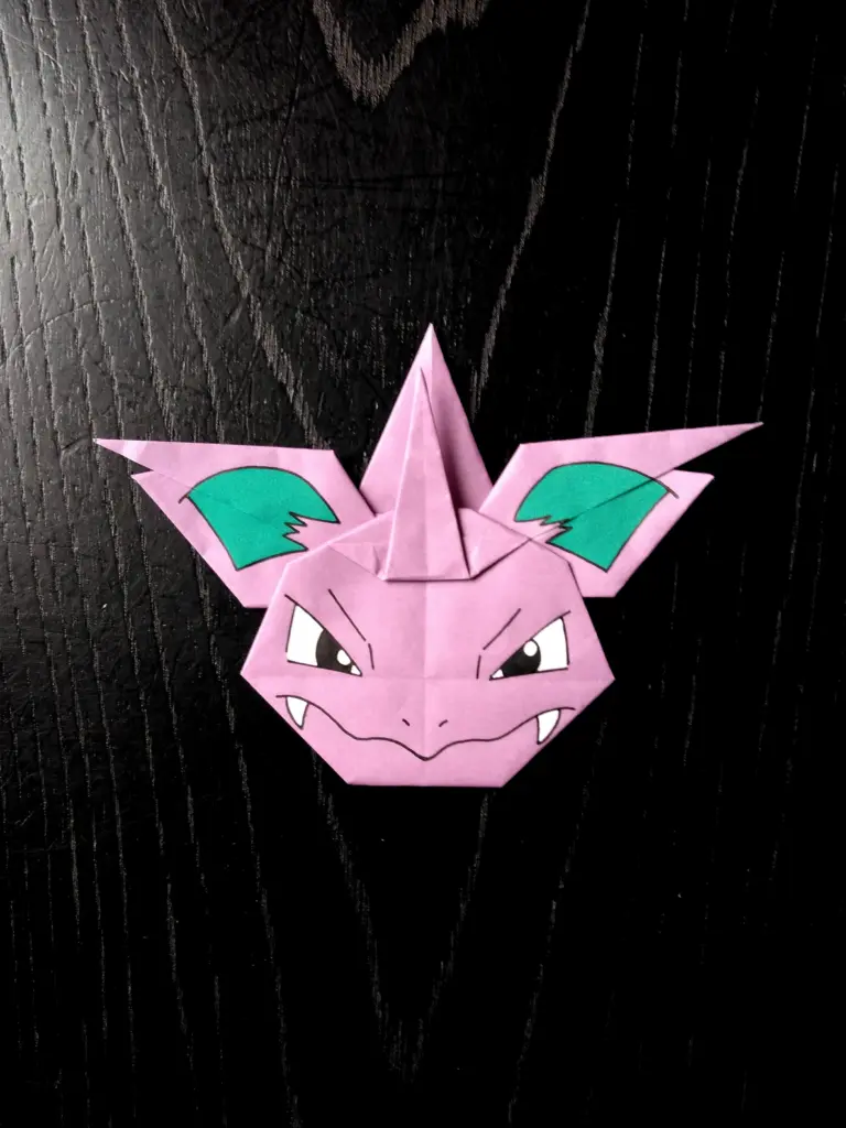 ニドリーノ折り紙