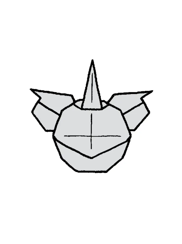 ニドキングできあがり図