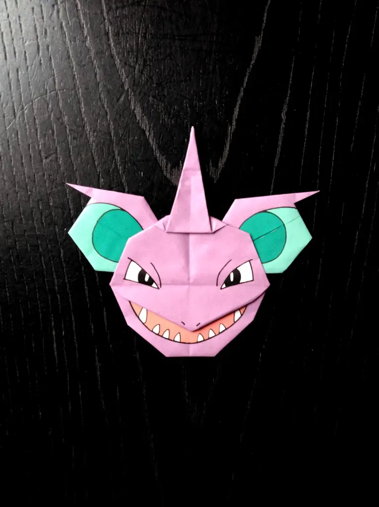 ニドキング折り紙