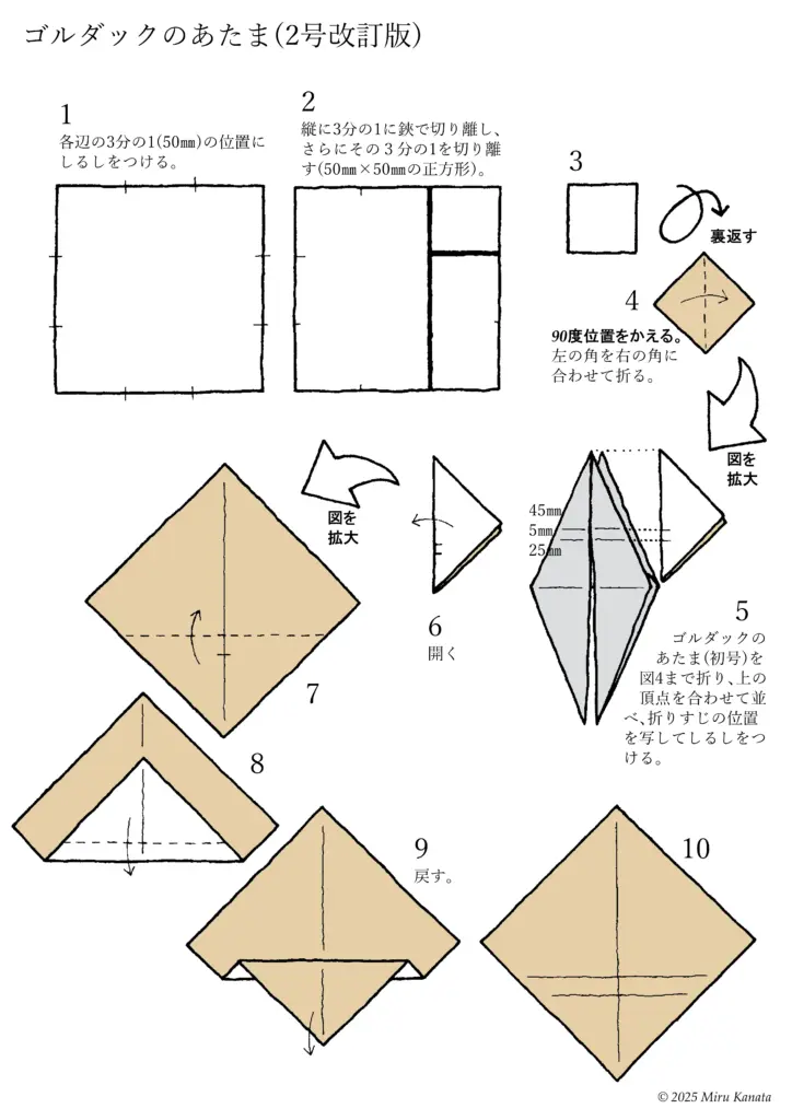 ゴルダックのあたま5