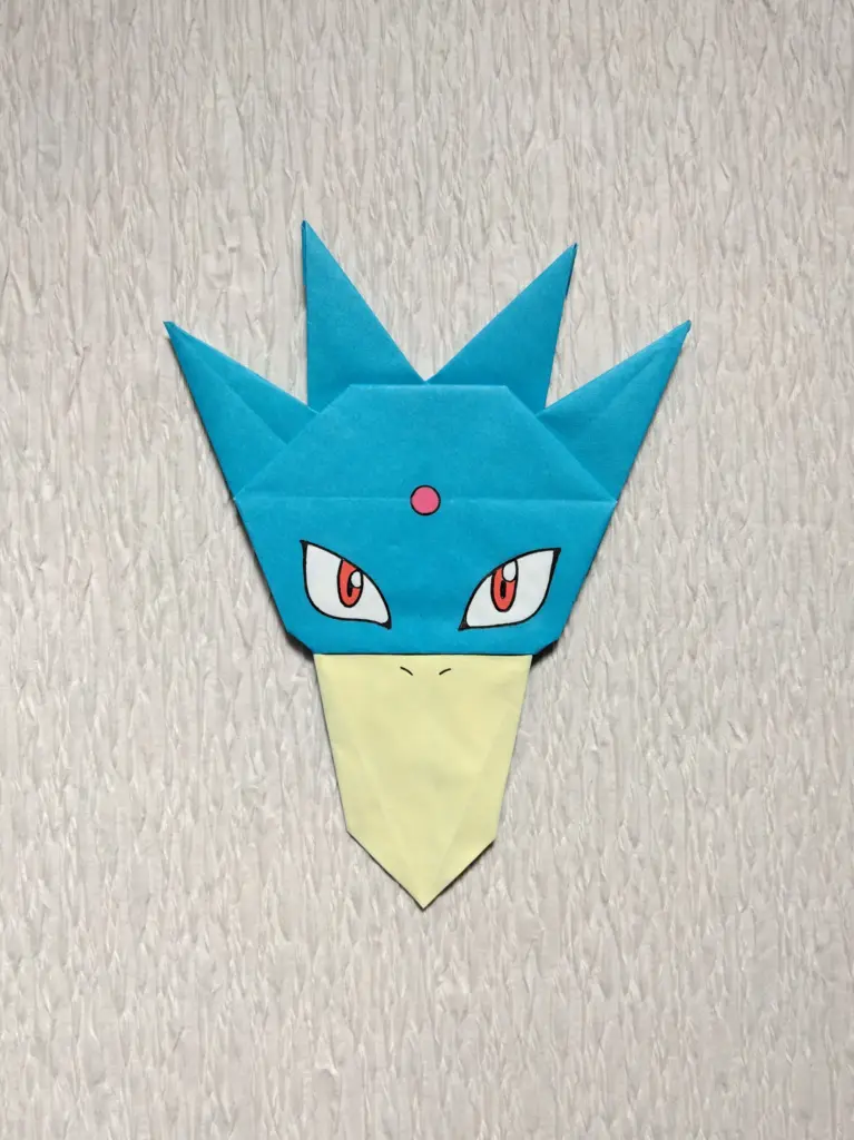 折り紙ゴルダック初号