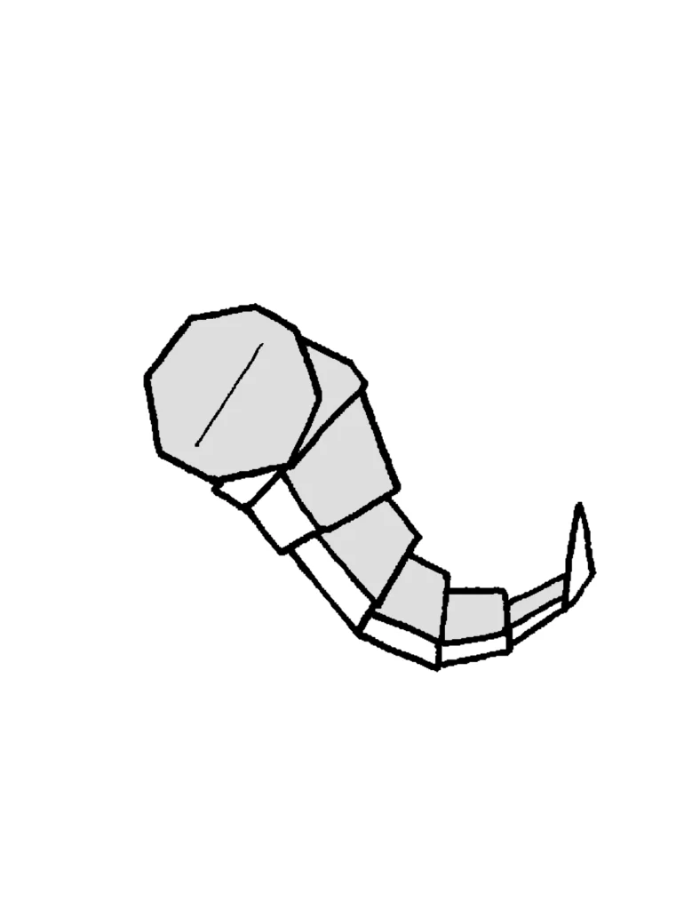 キャタピーできあがり図