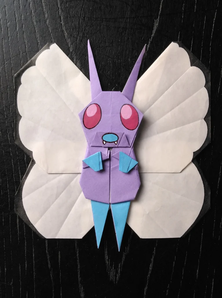 バタフリー折り紙