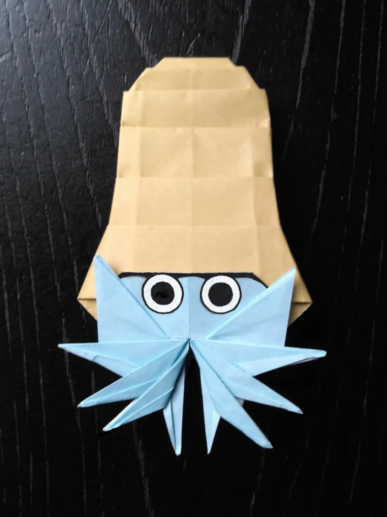 オムナイト折り紙(2号改訂版)