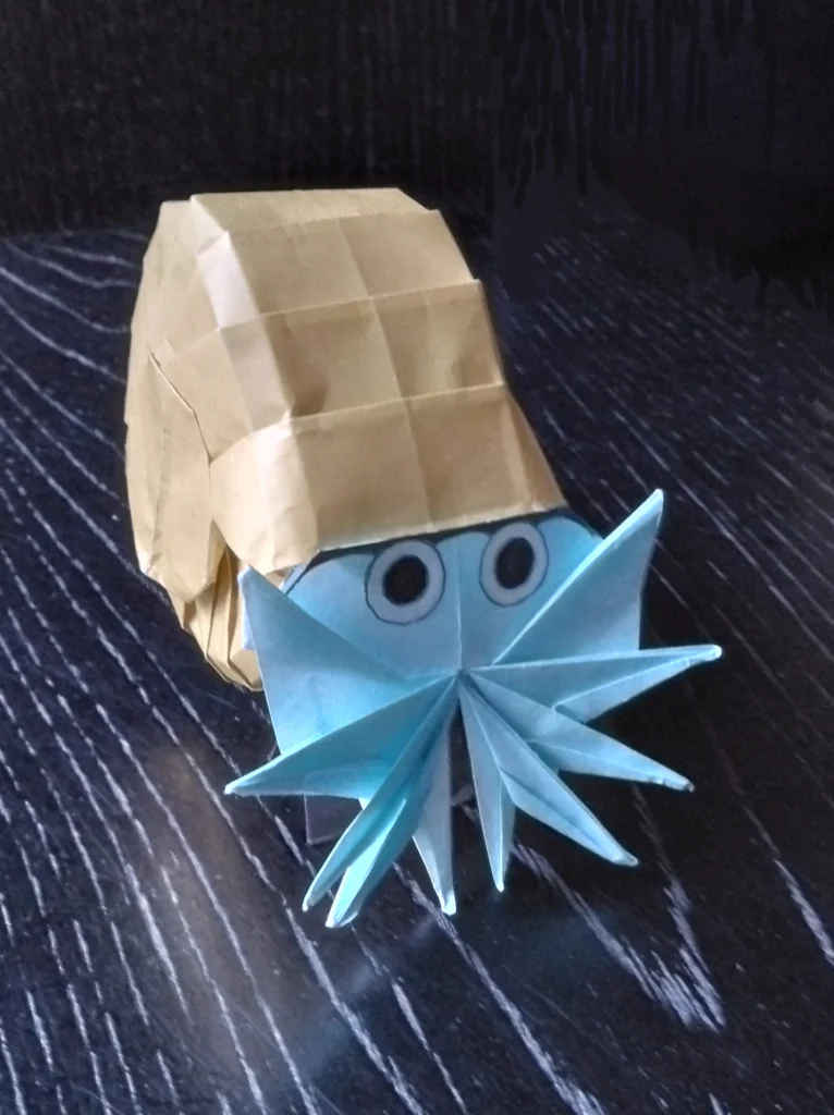 オムナイト3号折り紙