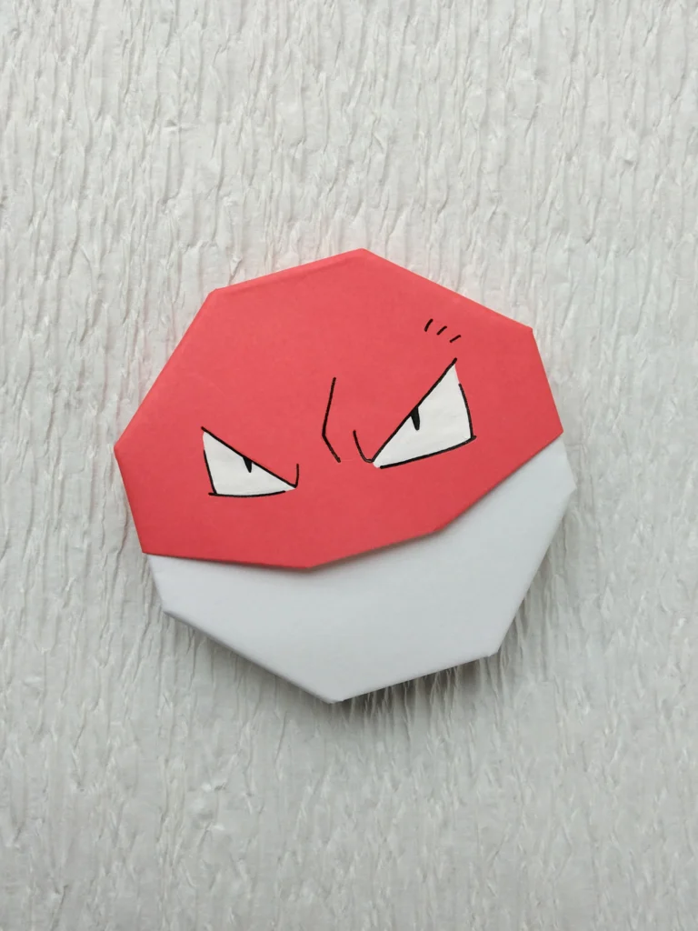 折り紙ビリリダマ
